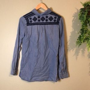 Francesca’s Boutique Denim Overshirt